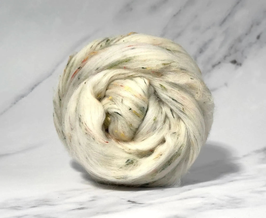Apple Pie - Polworth & Viscose Nepp Blend