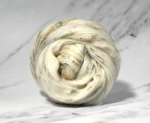 Apple Pie - Polworth & Viscose Nepp Blend