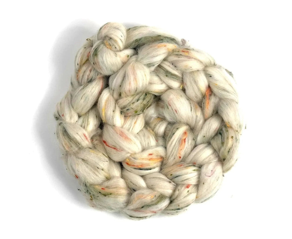 Apple Pie - Polworth & Viscose Nepp Blend
