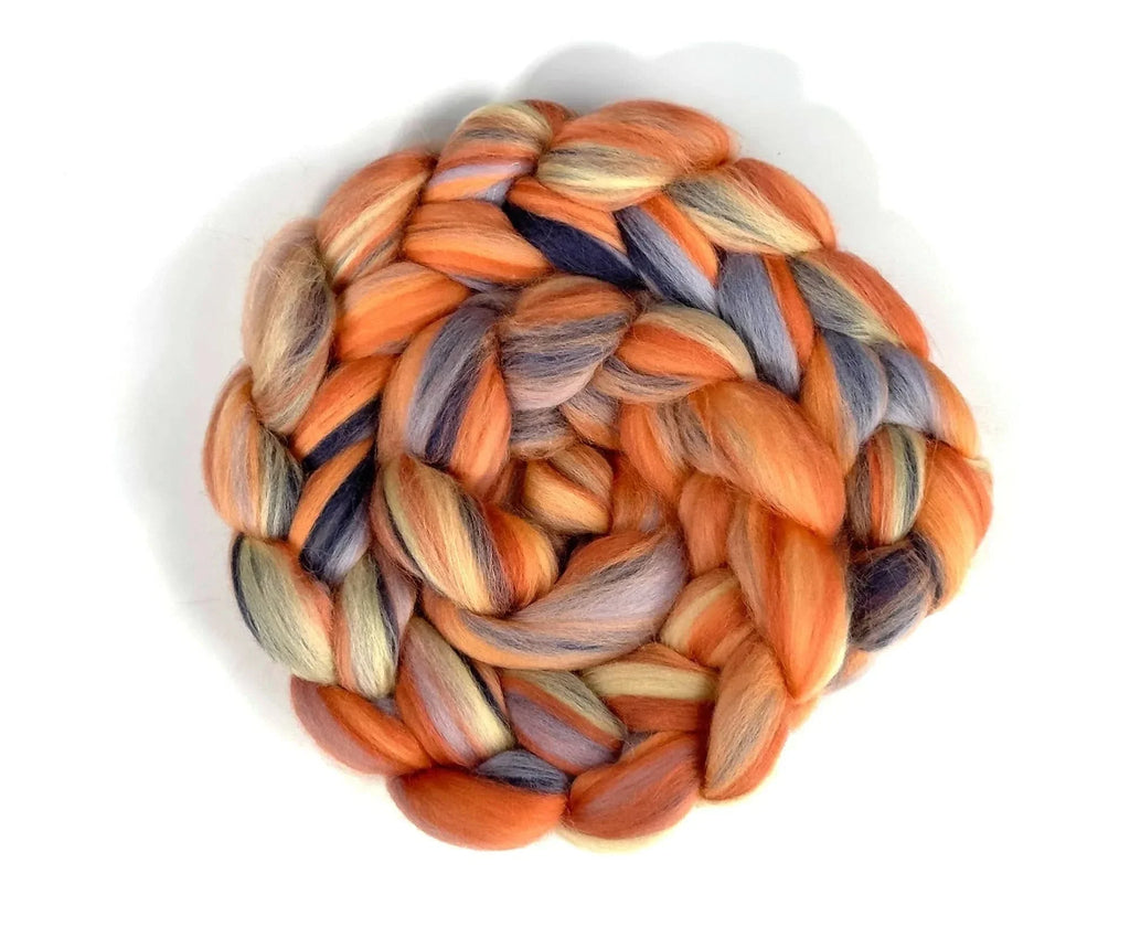 California Sunset - Merino Blend Combed Top