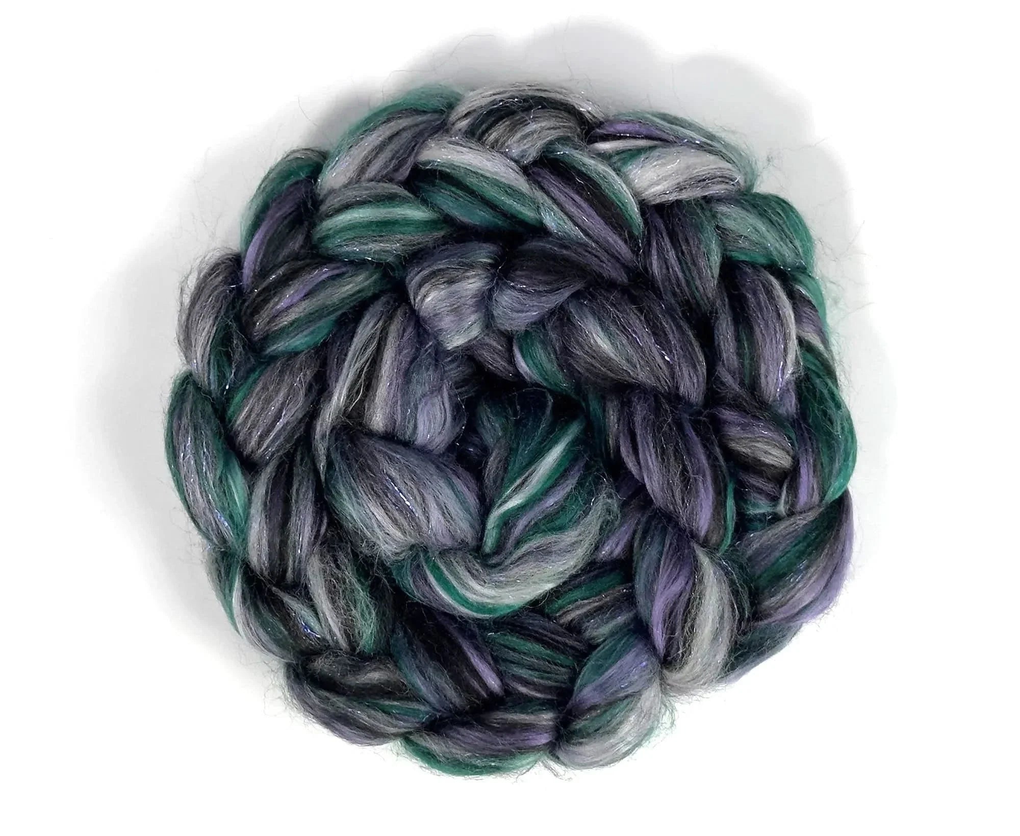Enchanted Forest - Bamboo, Corriedale & Stellina Combed Top