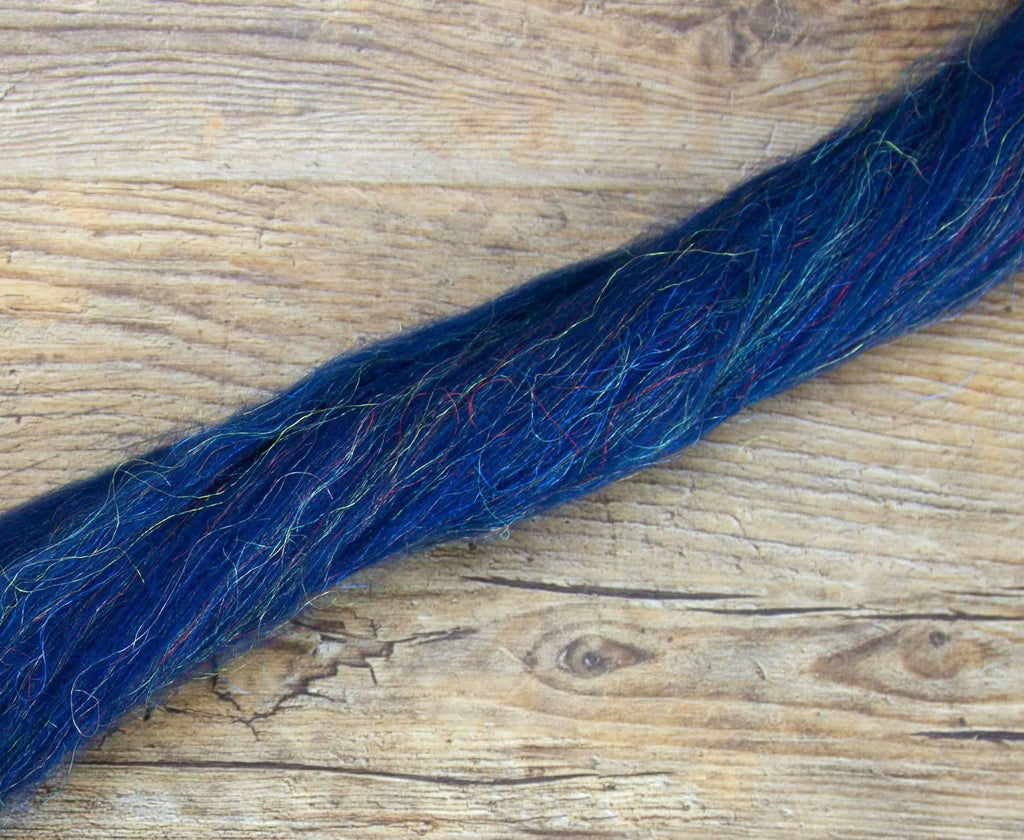 Glitzy Ocean - Merino & Nylon Combed Top