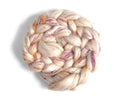 Rhubarb Crumble - Polwarth & Viscose Nepp Blended Top